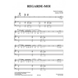 Sheet music REGARDE MOI SOUF PDF