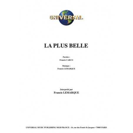 LA PLUS BELLE
