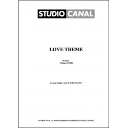 Sheet music LOVE THEME Philppe Romb