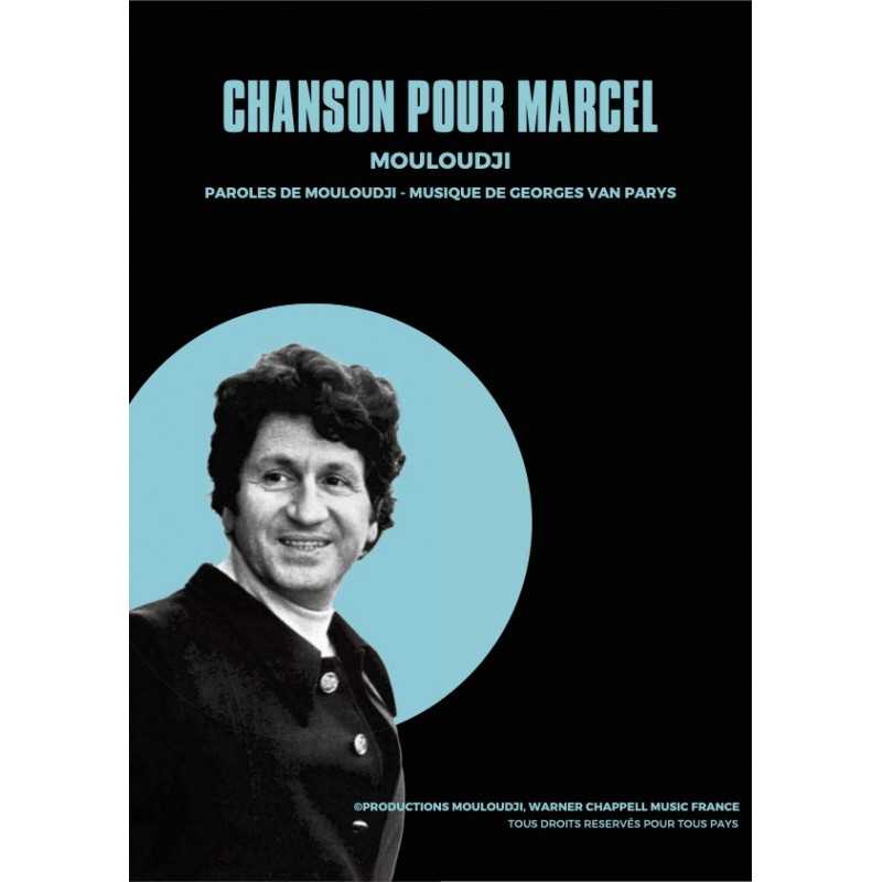 Partition CHANSON POUR MARCEL MOULOUDJI