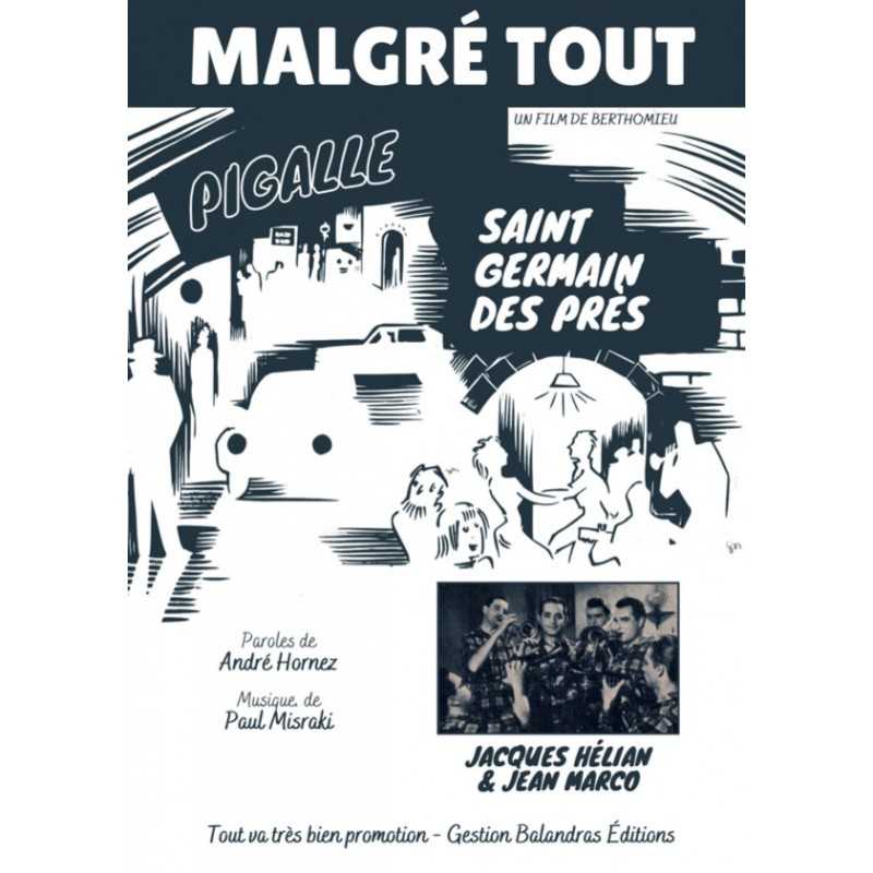 Sheet music MALGRÉ TOUT Jacques Hélian PDF