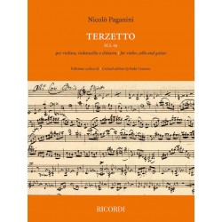 Partition TERZETTO M.S. 69 Nicolò Paganini
