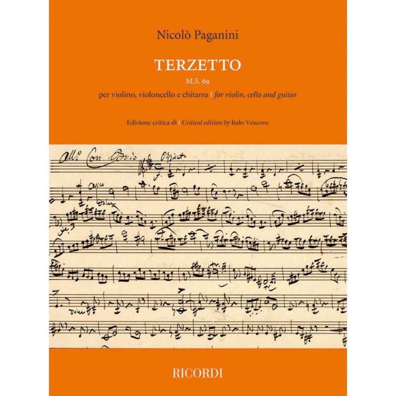 Sheet music TERZETTO M.S. 69 Nicolò Paganini