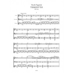 Sheet music TERZETTO M.S. 69 Nicolò Paganini