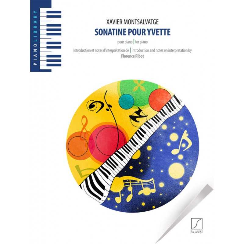 Sheet music SONATINE POUR YVETTE Xavier Montsalvatge