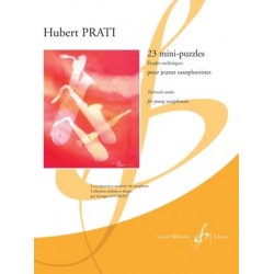 Partition 23 MINI PUZZLES Hubert PRATI