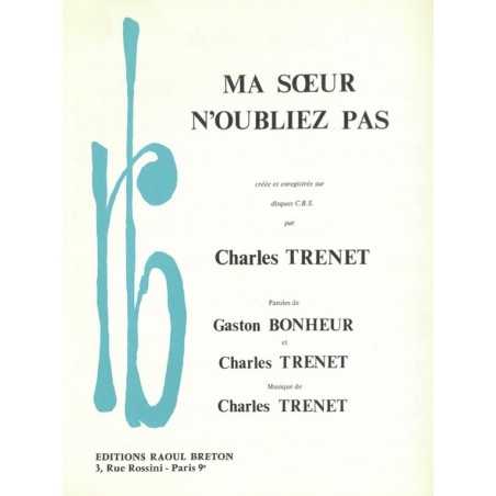 MA SŒUR N'OUBLIEZ PAS