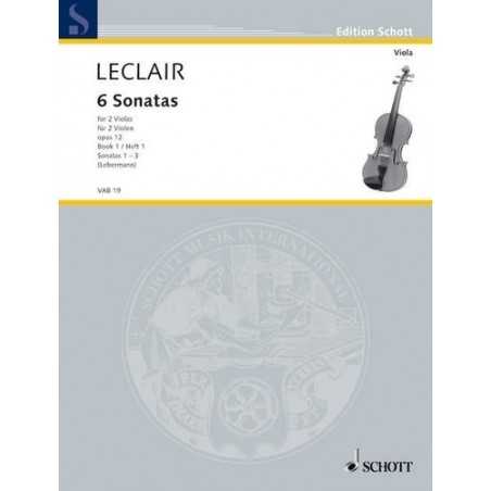 6 SONATAS OPUS 12 - BOOK 1