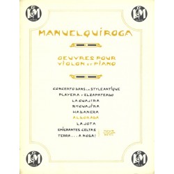 Partition ALBORADA Manuel QUIROGA