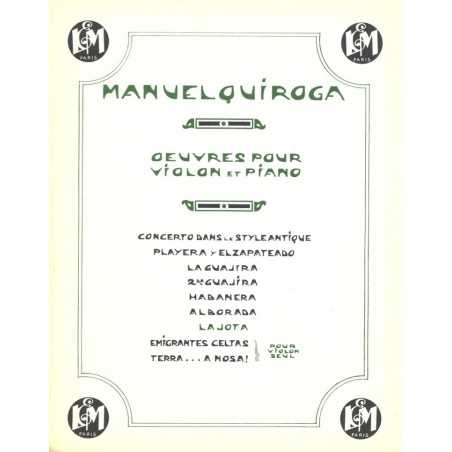 Manuel QUIROGA - LA JOTA