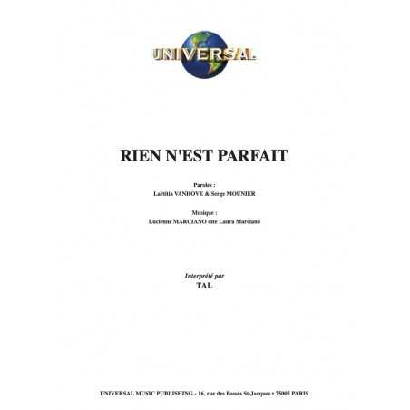 RIEN N'EST PARFAIT