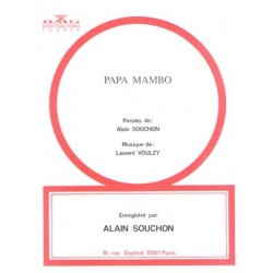 Partition PAPA MAMBO Alain SOUCHON