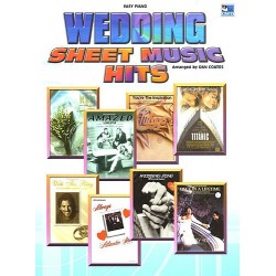 WEDDING SHEET MUSIC HITS