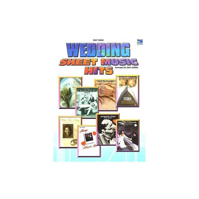 WEDDING SHEET MUSIC HITS
