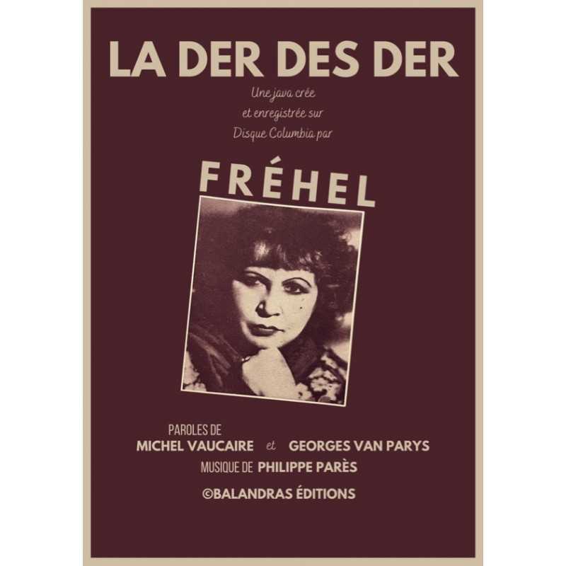 Sheet music LA DER DES DER FRÉHEL