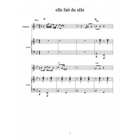 ELLE FAIT DU ZÈLE