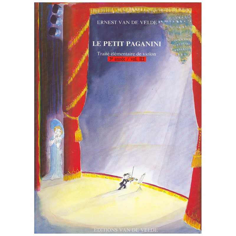Sheet music LE PETIT PAGANINI VOL.3 Ernest Van de Velde