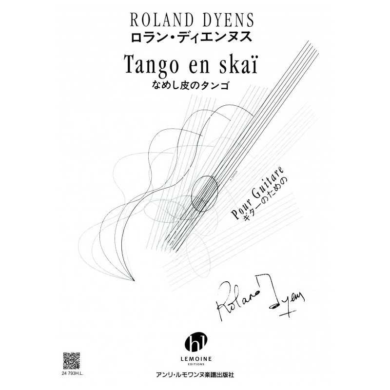 Sheet music TANGO EN SKAÏ Roland DYENS