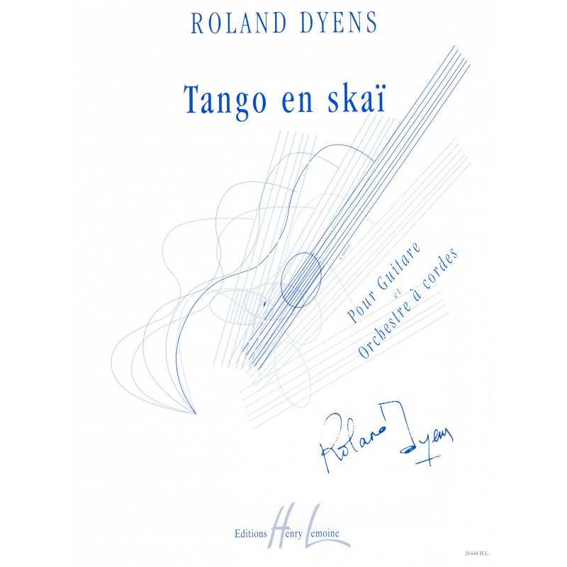 Sheet music TANGO EN SKAÏ (ORCHESTRA) Roland DYENS