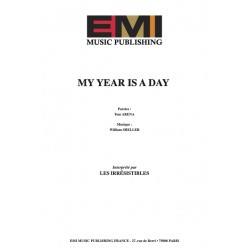 Partition MY YEAR IS A DAY LES IRRÉSISTIBLES pdf