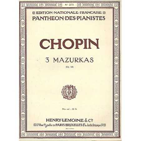 3 MAZURKAS OP.63