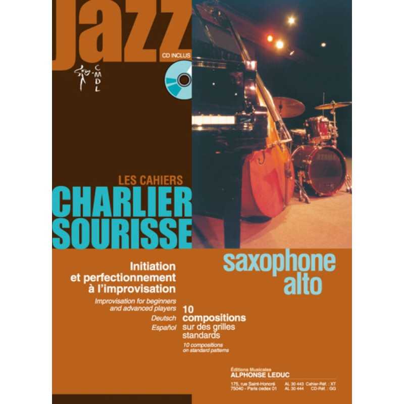 Sheet music LES CAHIERS CHARLIER SOURISSE SAXOPHONE ALTO