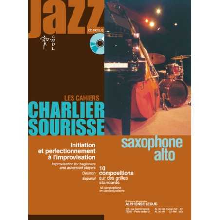 LES CAHIERS CHARLIER SOURISSE - SAXOPHONE ALTO (+CD)