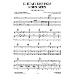 Partition IL ÉTAIT UNE FOIS NOUS DEUX Joe Dassin PDF