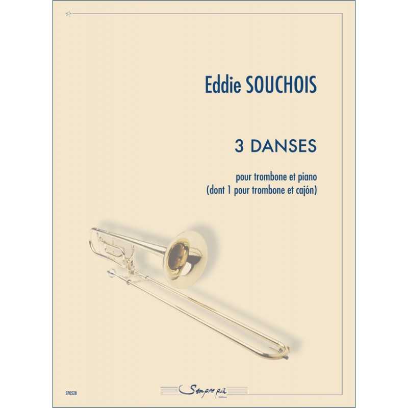 Sheet music 3 DANSES Eddie Souchois