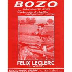 Partition BOZO Félix LECLERC PDF