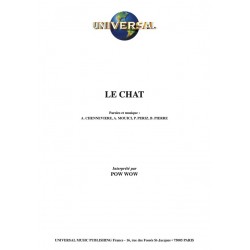 Partition LE CHAT POW WOW PDF