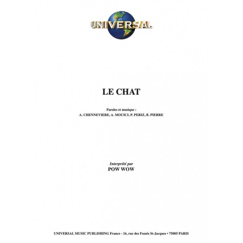 Partition LE CHAT POW WOW PDF