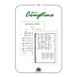 Sheet music MON BEAU SAPIN pdf