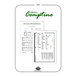Sheet music AH LES CROCODILES PDF