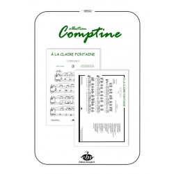 Sheet music A LA CLAIRE FONTAINE pdf