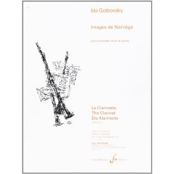 Sheet music IMAGES DE NORVEGE Ida GOTKOVSKY
