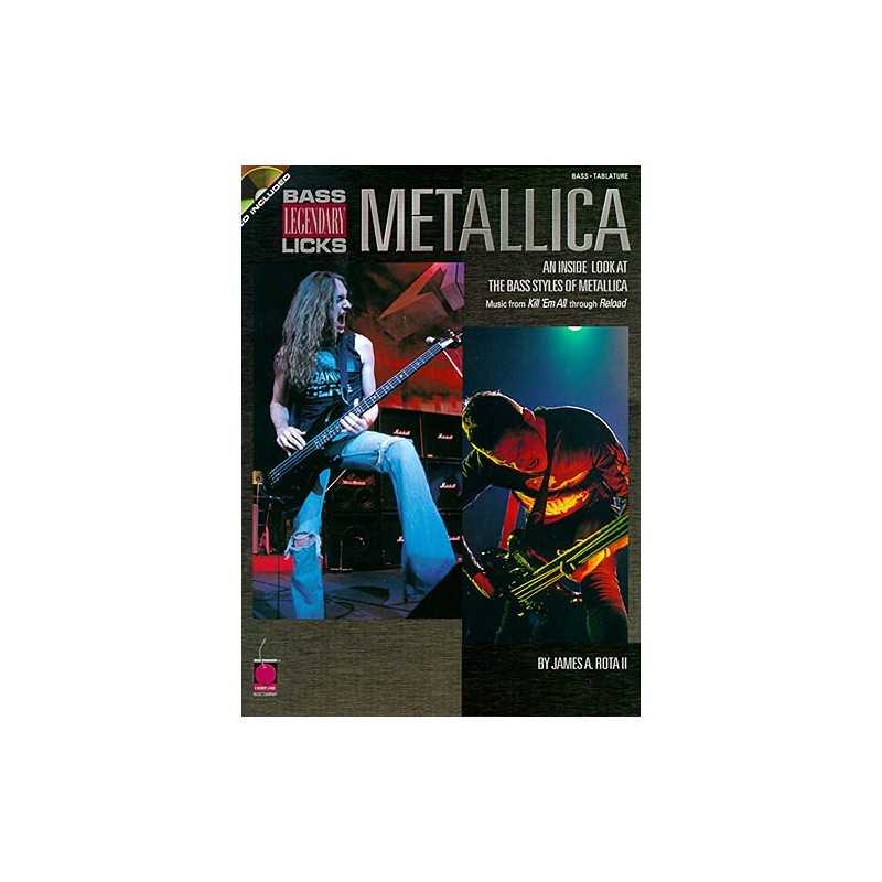 METALLICA LEGENDARY LICKS BASS (+ CD)