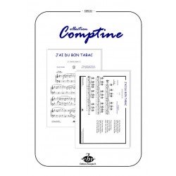 Sheet music J'AI DU BON TABAC PDF