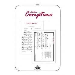 Sheet music LUNDI MATIN PDF