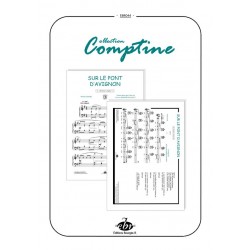 Sheet music SUR LE PONT D'AVIGNON pdf