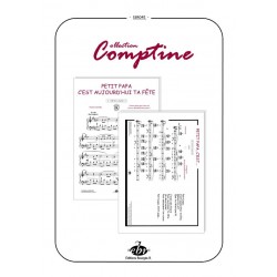 Sheet music PETIT PAPA C'EST AUJOURD'HUI TA FÊTE PDF