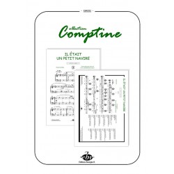 Sheet music IL ÉTAIT UN PETIT NAVIRE PDF