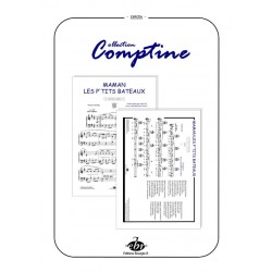 Sheet music MAMAN LES P'TITS BATEAUX pdf