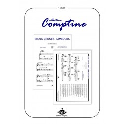 Partition TROIS JEUNES TAMBOURS PDF