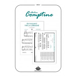 Sheet music EN PASSANT PAR LA LORRAINE PDF