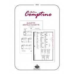 Partition ALOUETTE GENTILLE ALOUETTE pdf