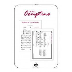 Sheet music BERCEUSE DE BRAHMS PDF
