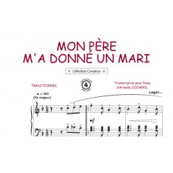 Sheet music MON PÈRE M'A DONNÉ UN MARI pdf
