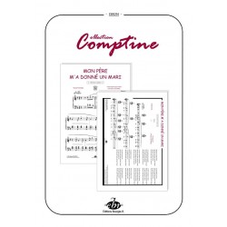 Sheet music MON PÈRE M'A DONNÉ UN MARI pdf