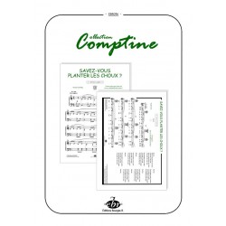 Sheet music SAVEZ-VOUS PLANTER LES CHOUX pdf